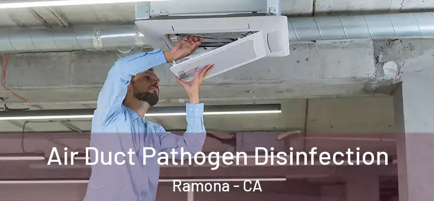  Air Duct Pathogen Disinfection Ramona - CA